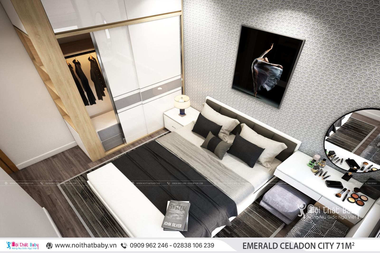 Tổng hợp các mẫu thiết kế nội thất Chung cư Emerald Celadon City